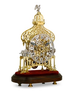 Brighton Pavilion Skeleton Clock by Smiths of Clerkenwell
