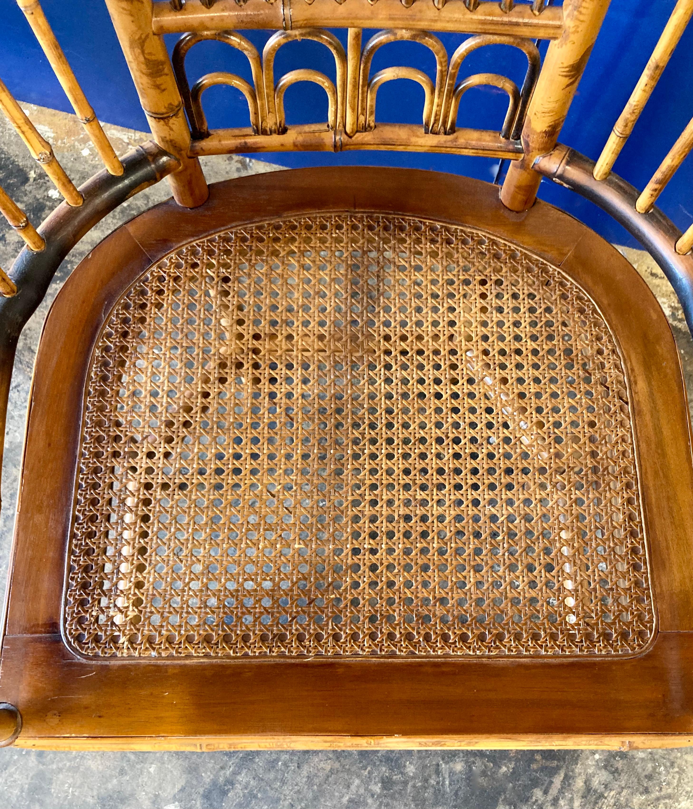 Brighton Pavilion Style Armchair For Sale 1