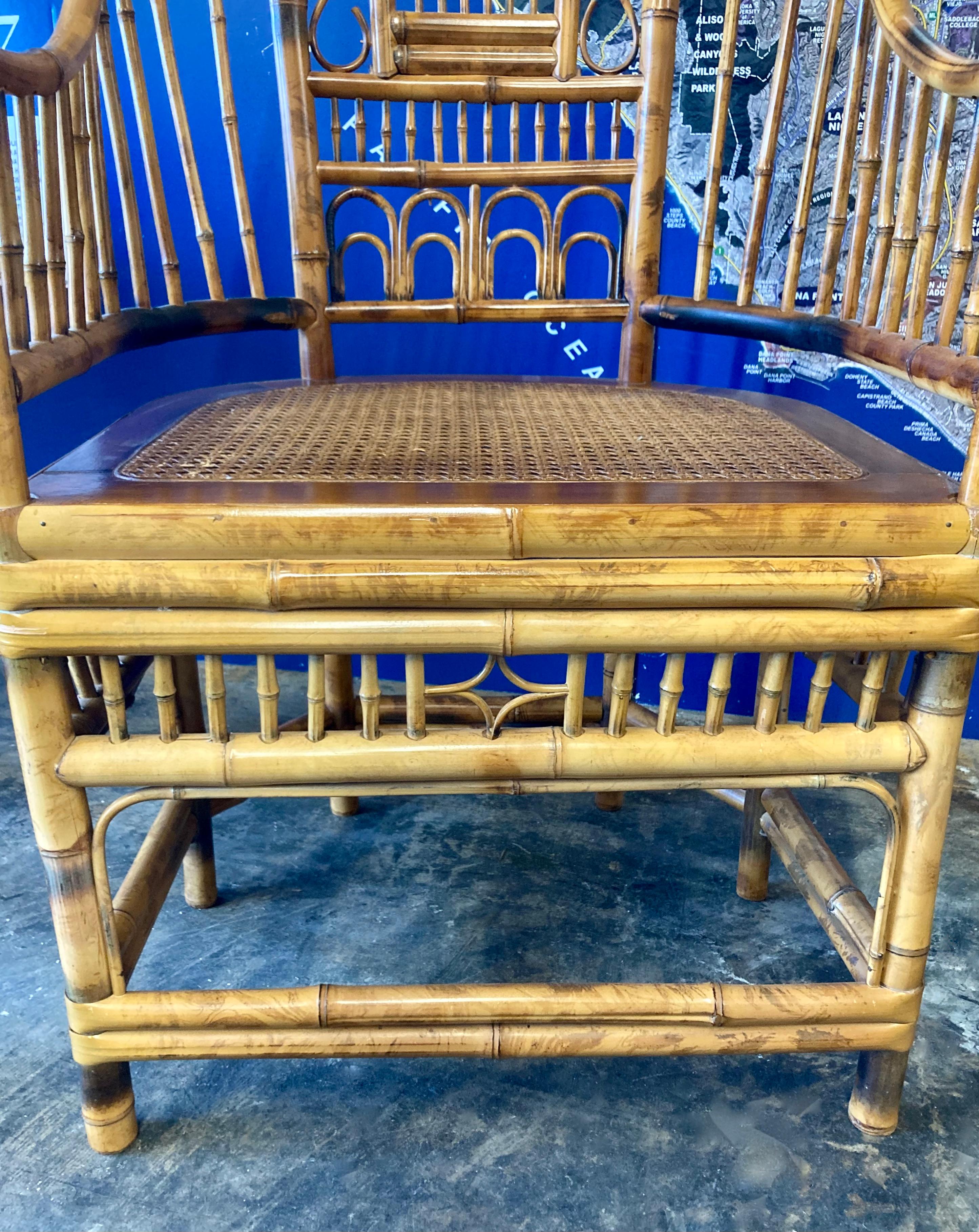Brighton Pavilion Style Armchair For Sale 2