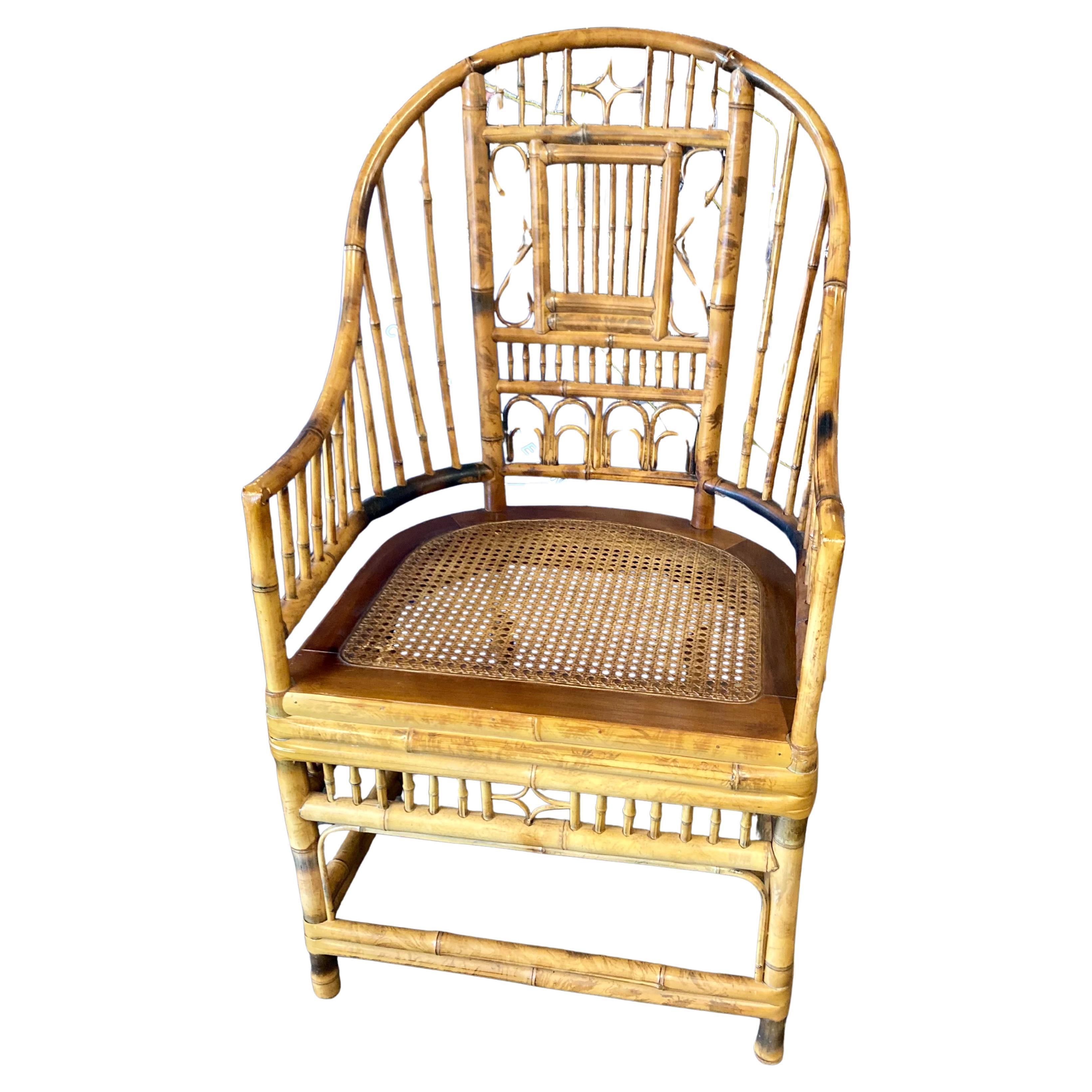 Brighton Pavilion Style Armchair For Sale