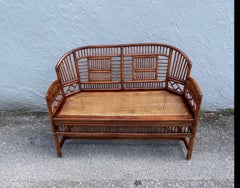 Brighton Pavillion Burnt Bamboo Settee