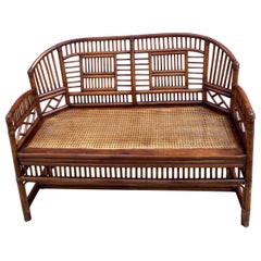 Brighton Pavillion Burnt Bamboo Settee