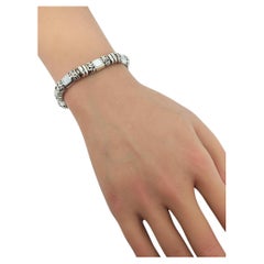 Brighton Sterlingsilber Perlmutt-Tafelarmband #20932