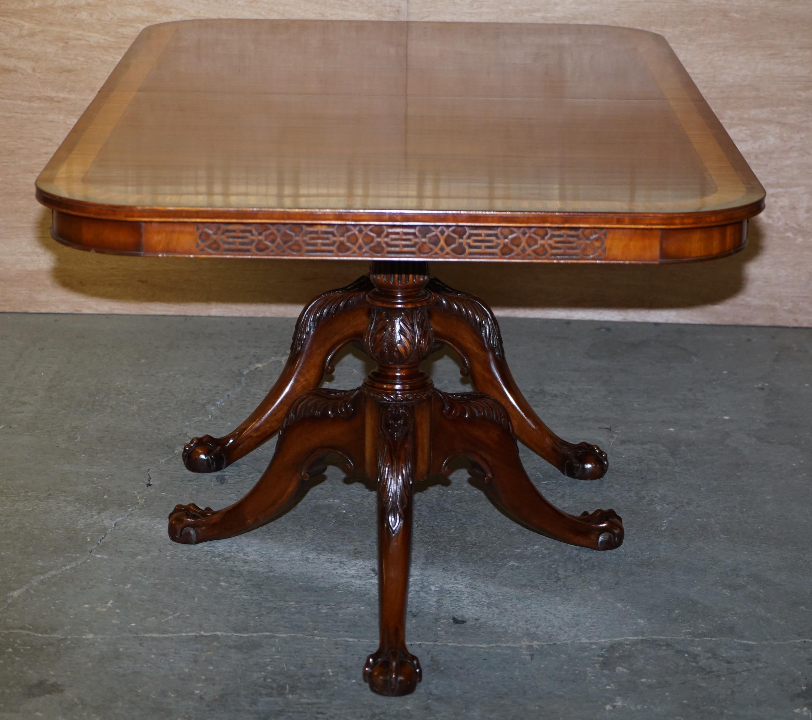  Brights of Nettlebed Chippendale Claw & Ball Extending Mahogany Dining Table 4