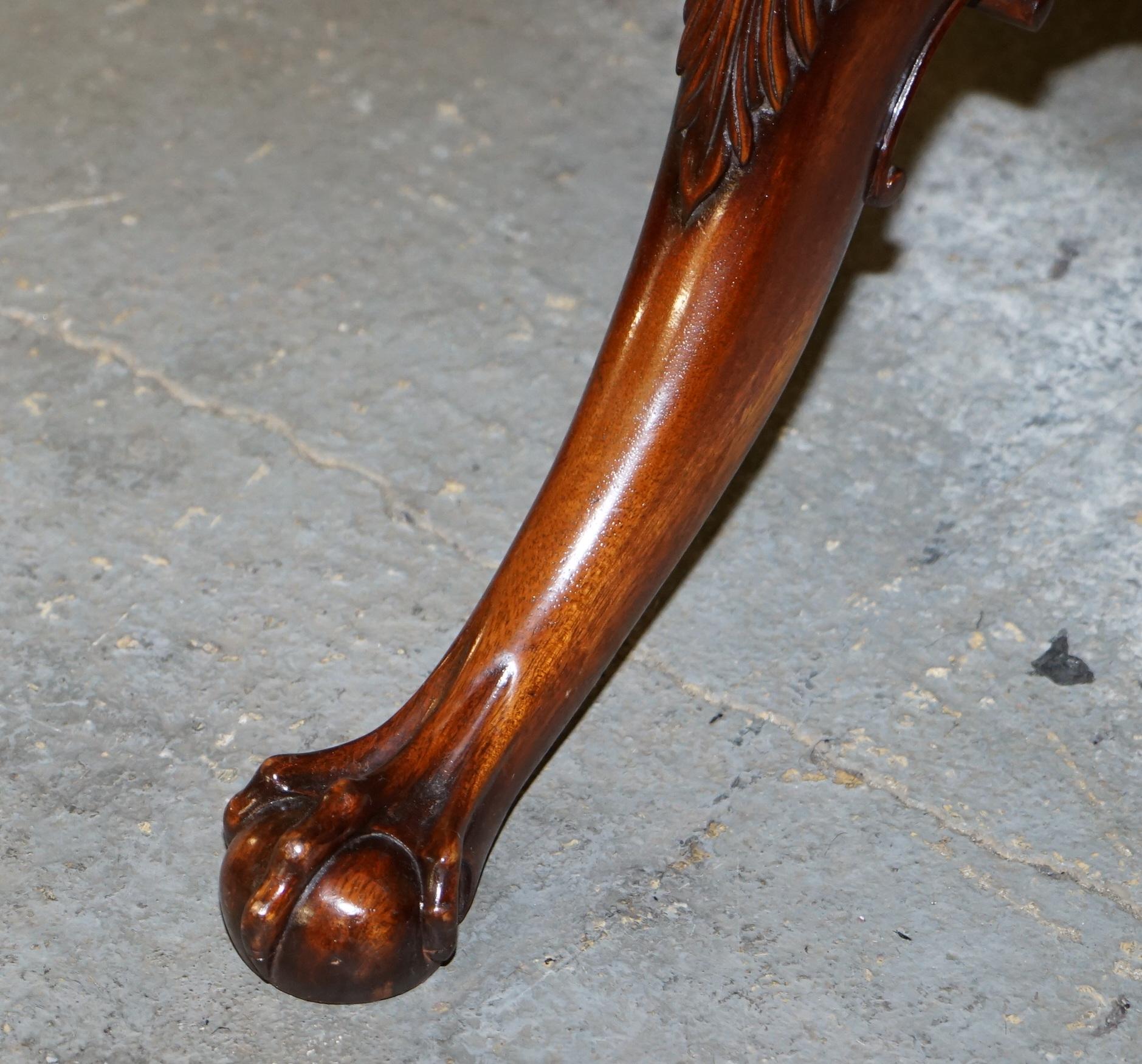  Brights of Nettlebed Chippendale Claw & Ball Extending Mahogany Dining Table 6