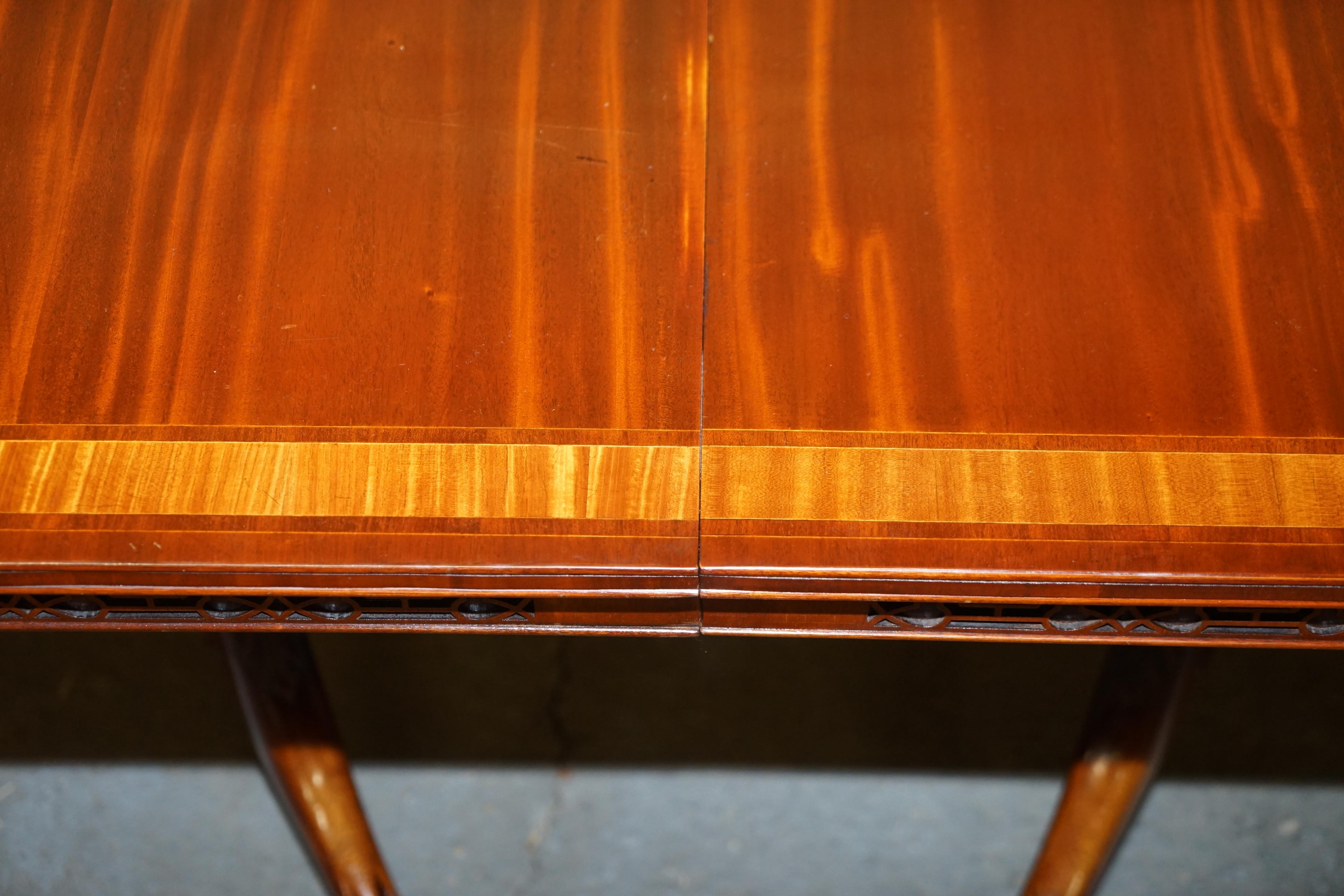  Brights of Nettlebed Chippendale Claw & Ball Extending Mahogany Dining Table 2
