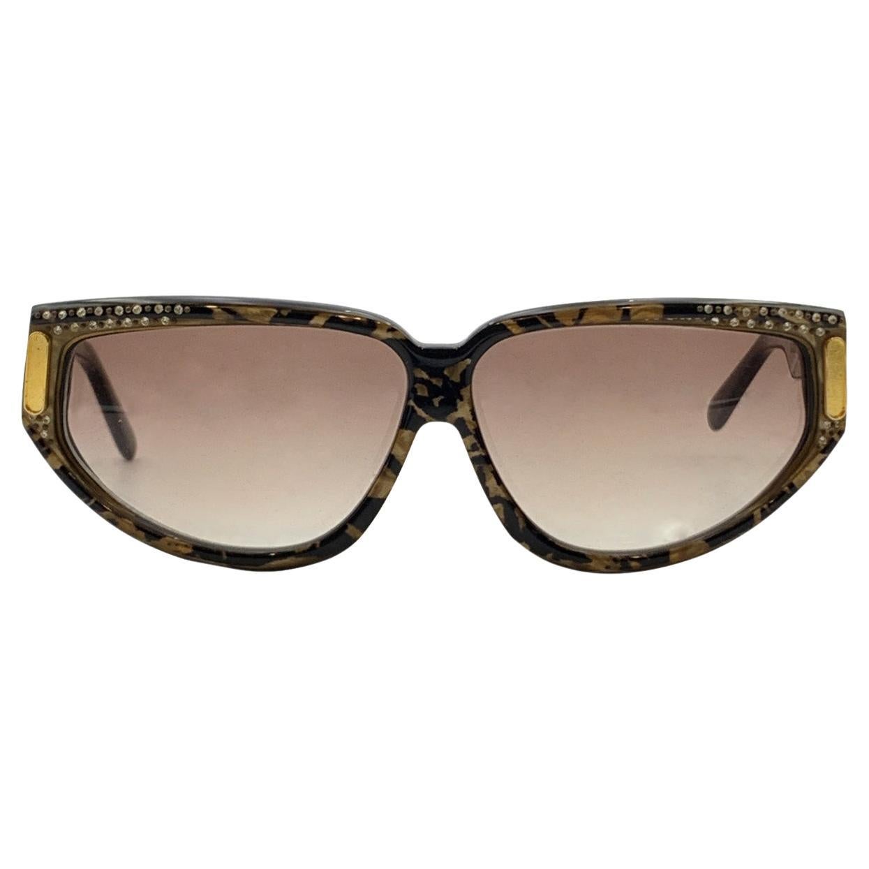 Brigitte Bardot Vintage Mint Cat Eye Sunglasses Mod. Lucille 1 CS 112