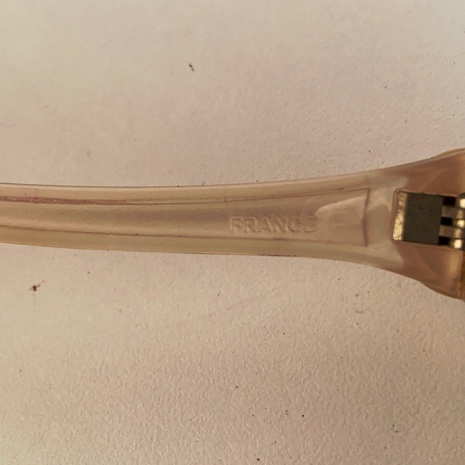Brigitte Bardot VIntage Oversized Womens Mint Sunglasses B7 Babette In Excellent Condition In Rome, Rome
