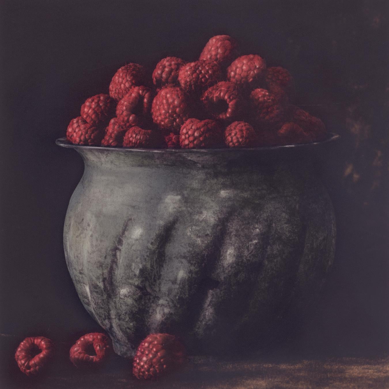 Brigitte Carnochan Still-Life Photograph - Pot of Raspberries, 2008