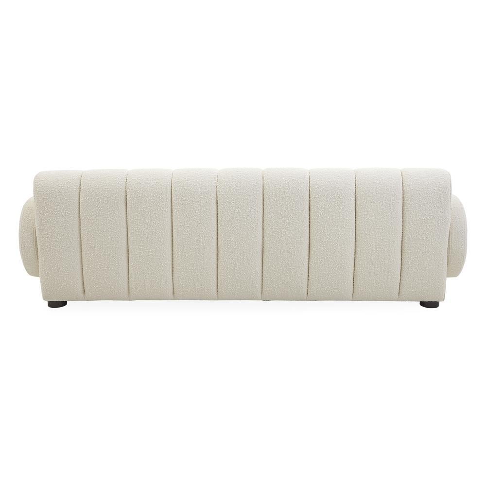 ivory boucle couch