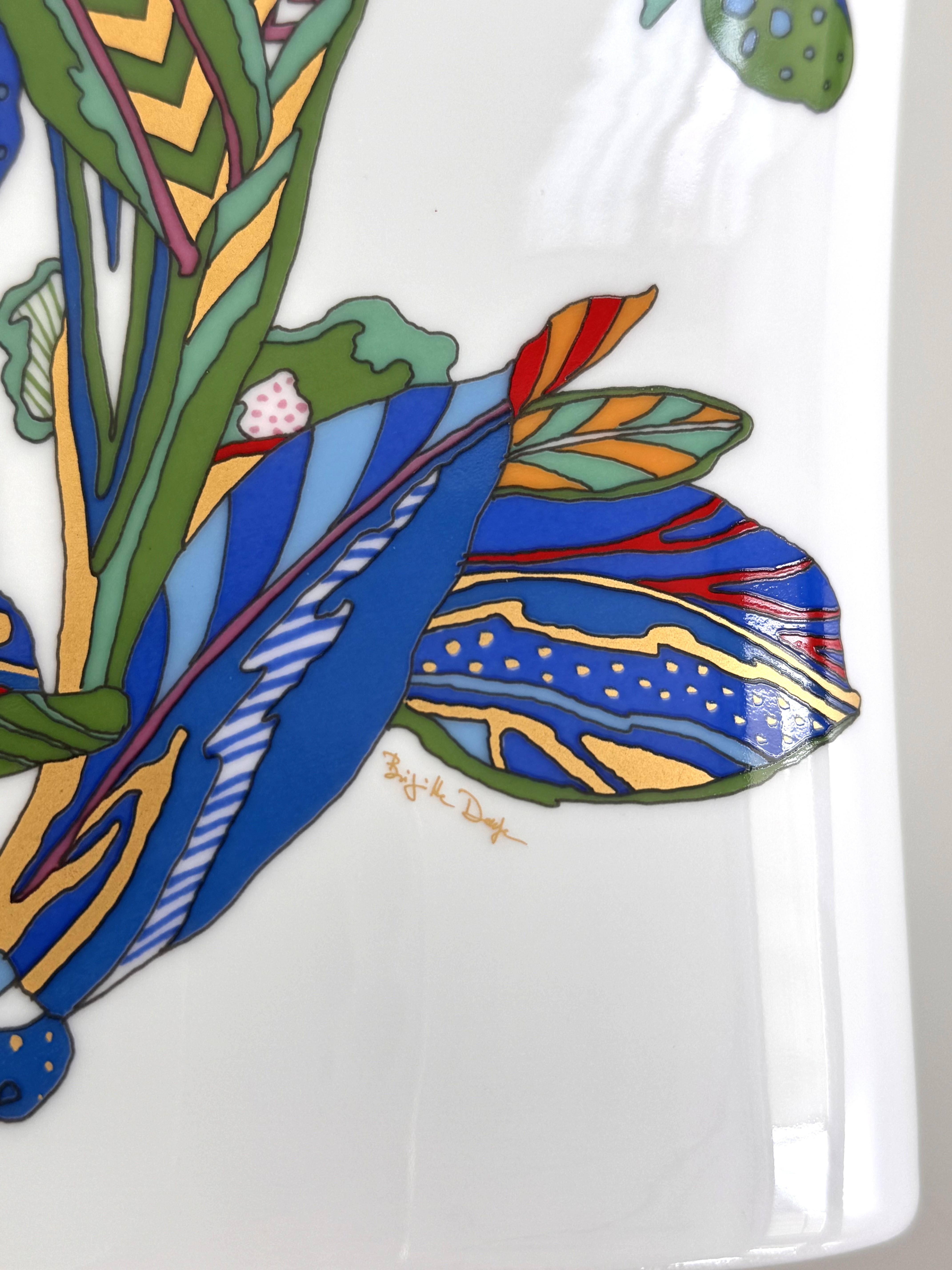 Brigitte Doege for Rosenthal Large Porcelain Flower Vase, 1990s For Sale 5
