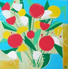 Art contemporain français par Brigitte Math - Impressionneur de bouquet 4
