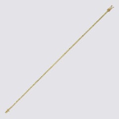 1.10ct Yellow Diamond Tennis Bracelet