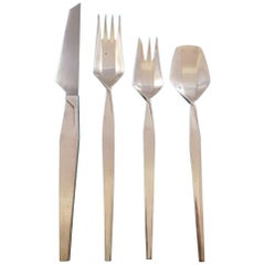 Brillante by Celsa Mexico Sterling Silver Flatware Set Service 26 Pcs Modern