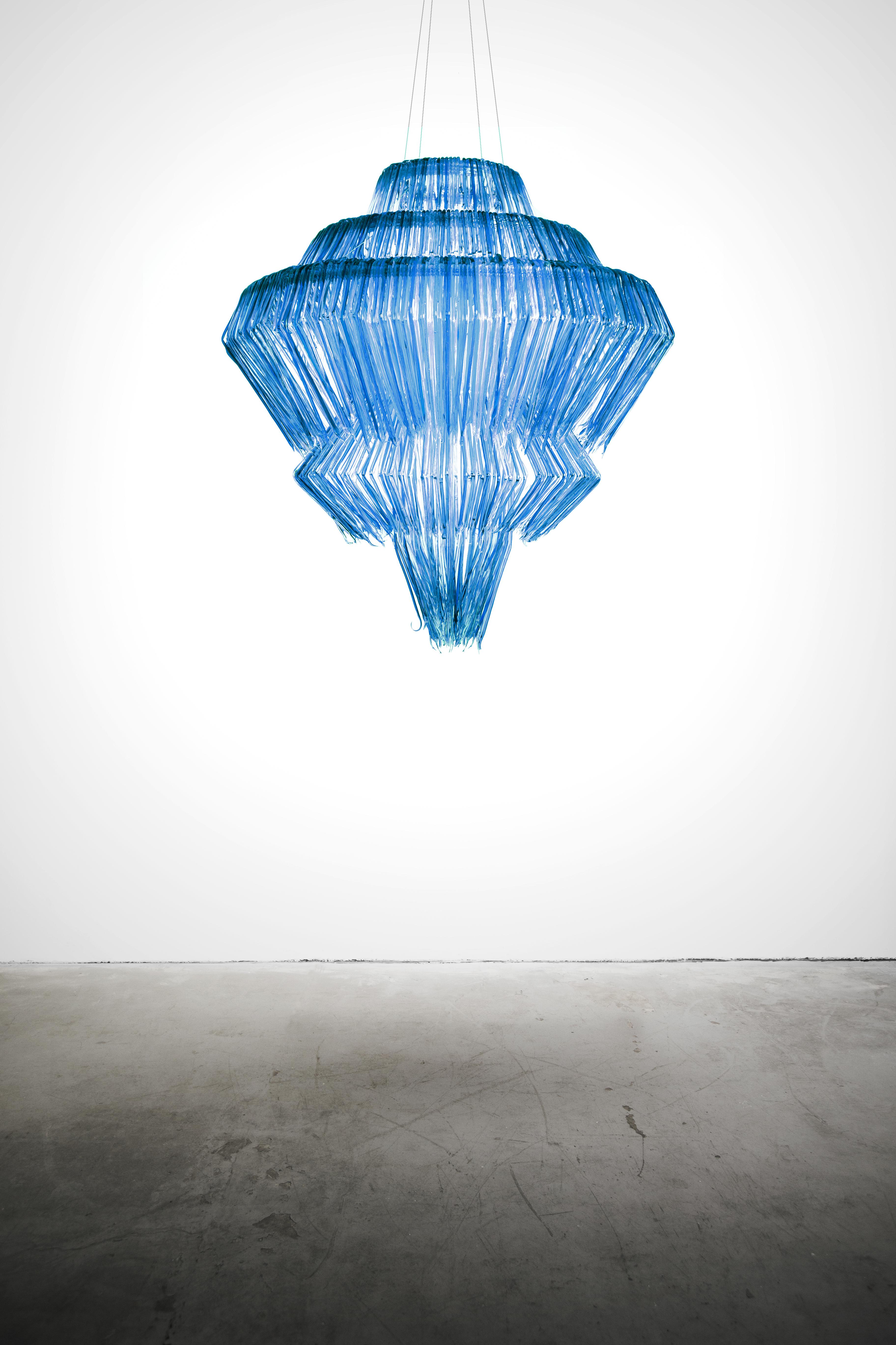 Brilli Chandelier, handmade in methacrylate by Jacopo Foggini.
Each piece is customizable in term of size and colour.

Jacopo Foggini, born in Turin, lives and works in Milan, his adopted city. Since he was a child, he showed a strong interest in