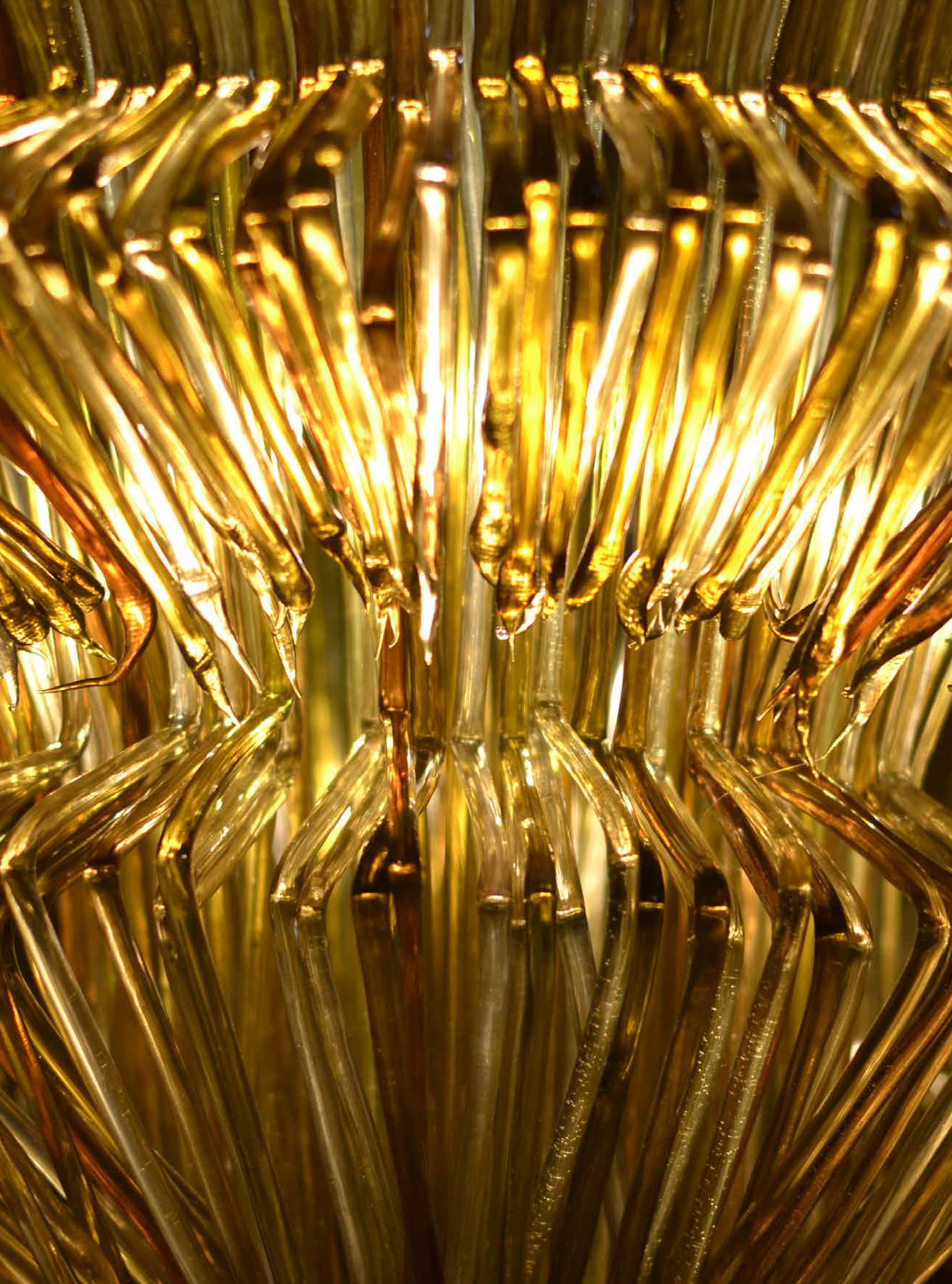 Fatto a mano Brilli Chandelier mod. C in vendita