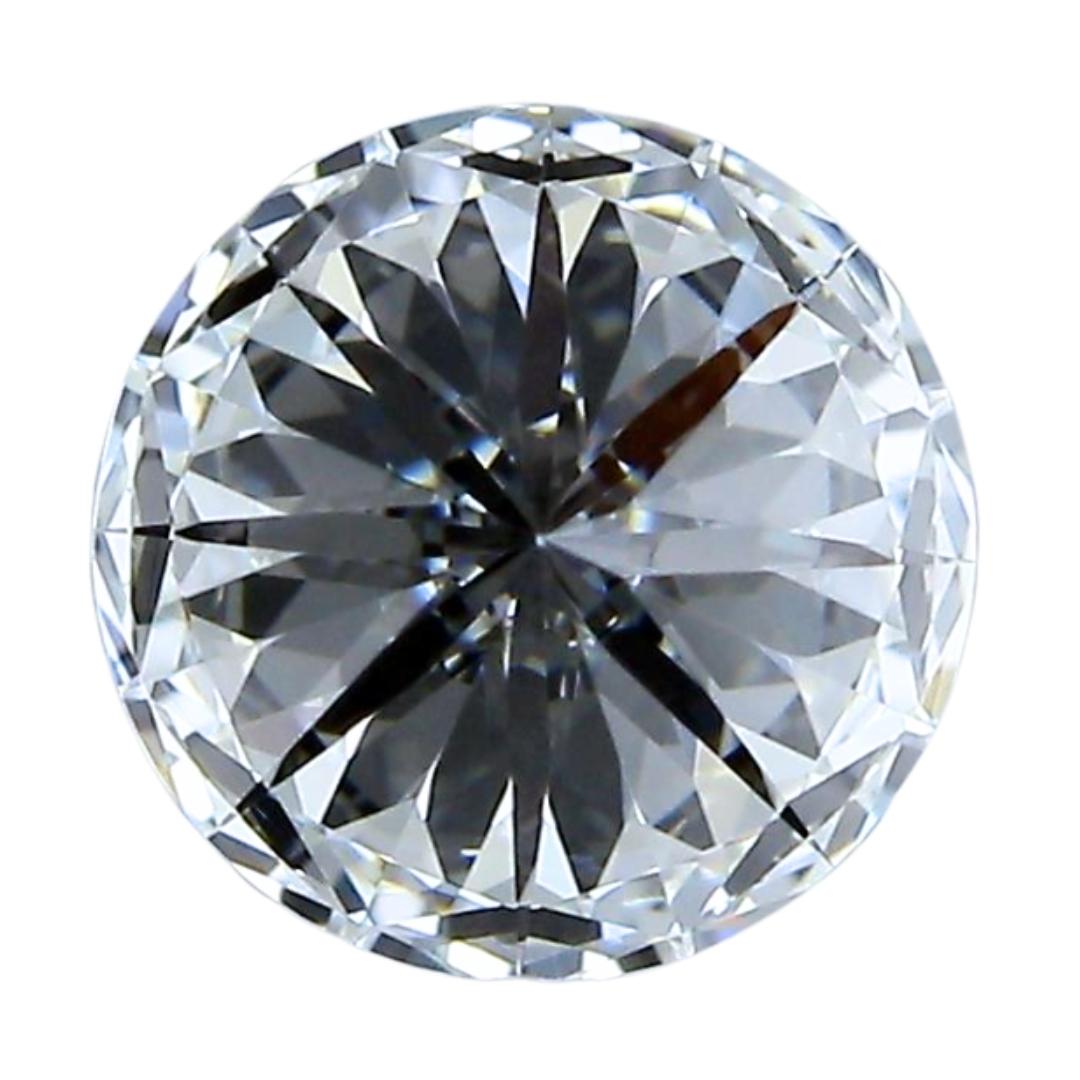 Donna Brilliante 0.45ct Triplo Eccellente Taglio Ideale Diamante a Forma Rotonda - Certificato GIA in vendita