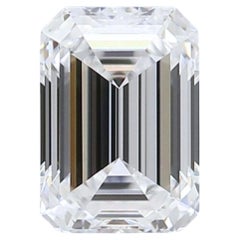 Brilliant 0.50ct Ideal Cut Emerald Cut Diamond - GIA Certified