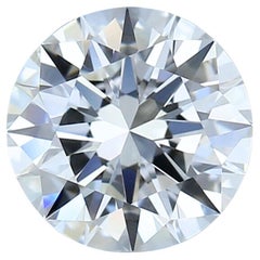 Brilliant 0.51ct Triple Excellent Ideal Cut Round-Shaped Diamond - GIA Certified