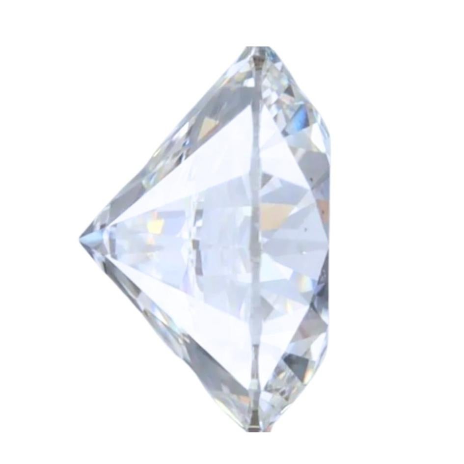 Brilliante 0.60ct Triplo Eccellente Taglio Ideale Diamante a Forma Rotonda - Certificato GIA In condizioni Nuovo in vendita a רמת גן, IL