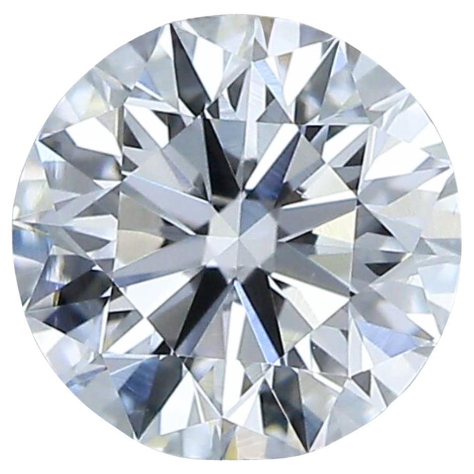 Brilliant 0.63ct Natural Round-Shaped Diamond - GIA Certified