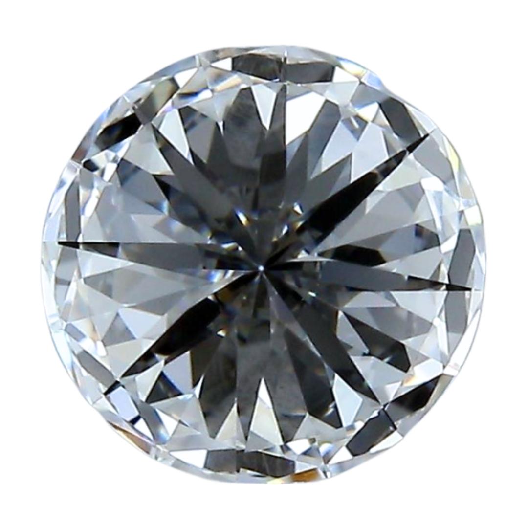 Brillant 0.67ct Natürlicher rund geformter Diamant - GIA zertifiziert Damen im Angebot