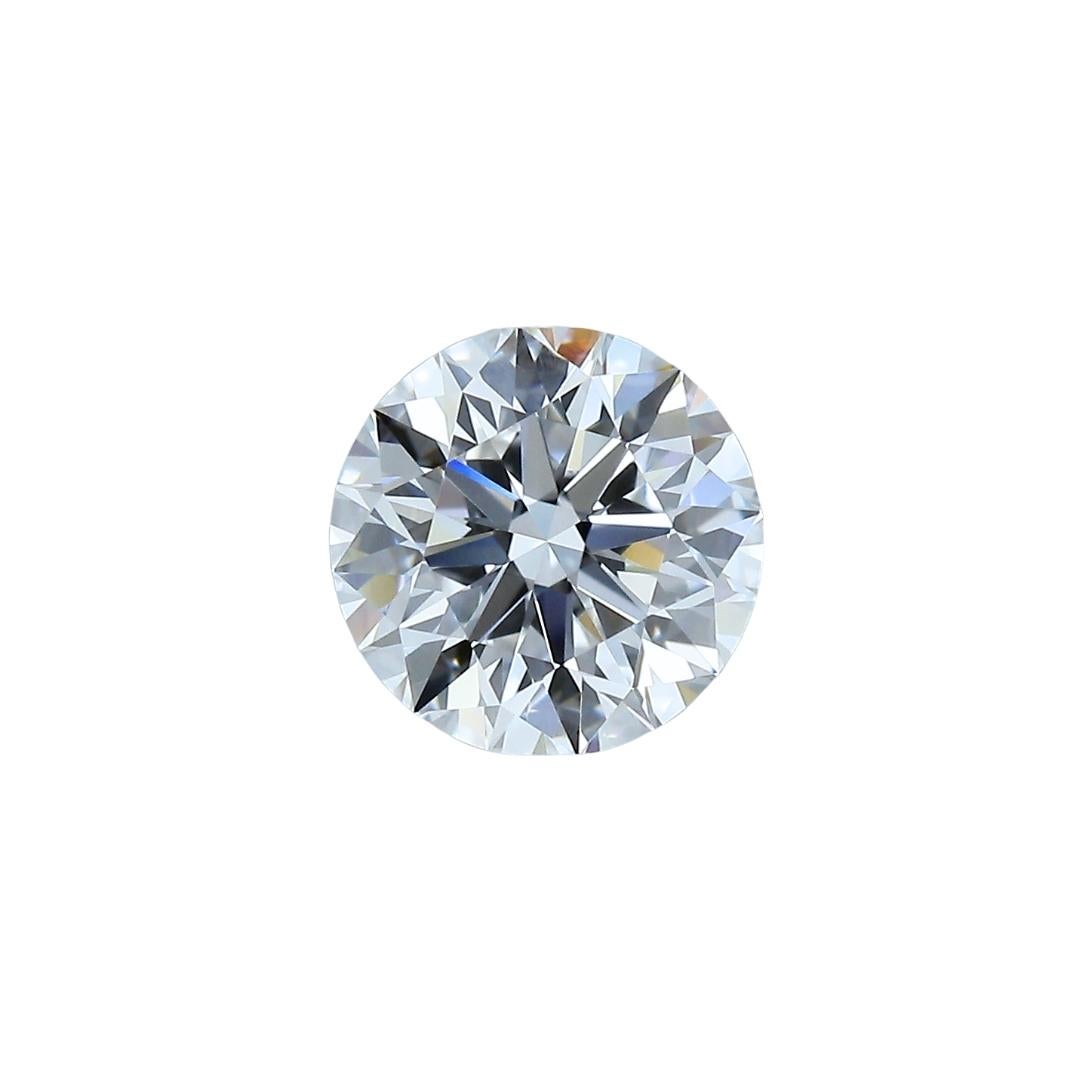 Brillant 0.67ct Natürlicher rund geformter Diamant - GIA zertifiziert im Angebot 3
