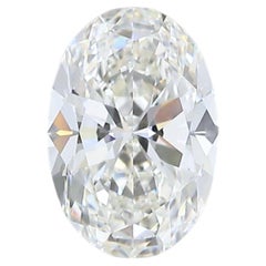 Brilliant 0.90ct Double Excellent Ideal Cut Oval-Shaped Diamond - GIA Certified