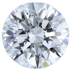 Brilliant 0.90ct Ideal Cut Round-Shaped Diamond - GIA Certified
