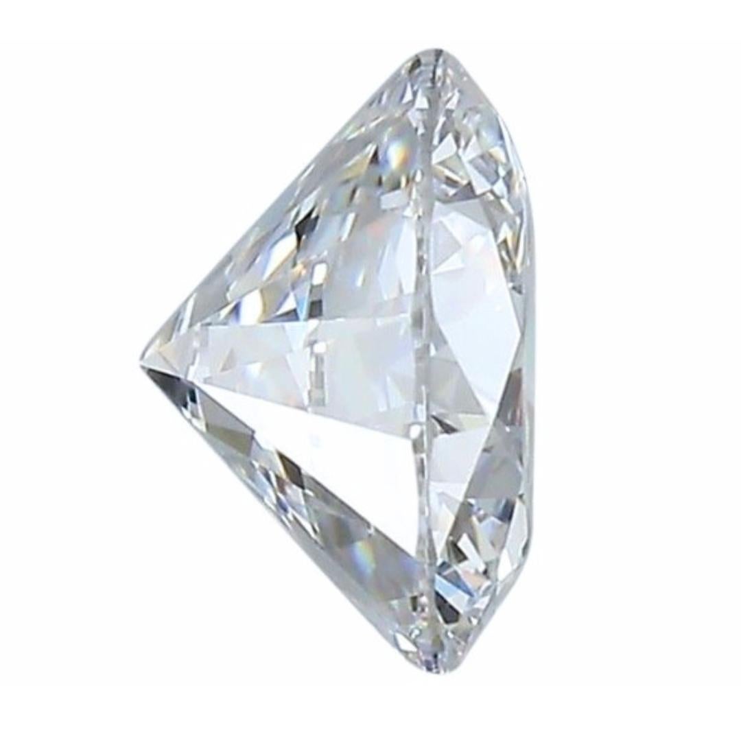 Brilliante 1 pce Diamant naturel taille idéale avec/1,00 ct - certifié IGI Pour femmes en vente