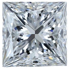 Brilliant 1.01ct Ideal Cut Princess Cut Diamond - IGI Certified