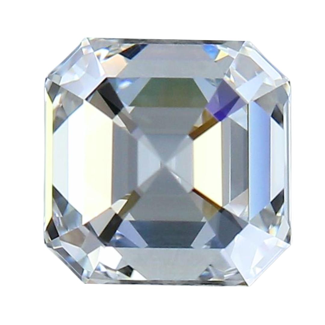 Women's Brilliant 1.01ct Ideal Cut Square Diamond - GIA Certified For Sale