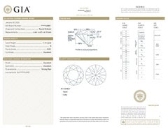 Brilliant 1.12ct Ideal Cut Round Natural Diamond - GIA Certified