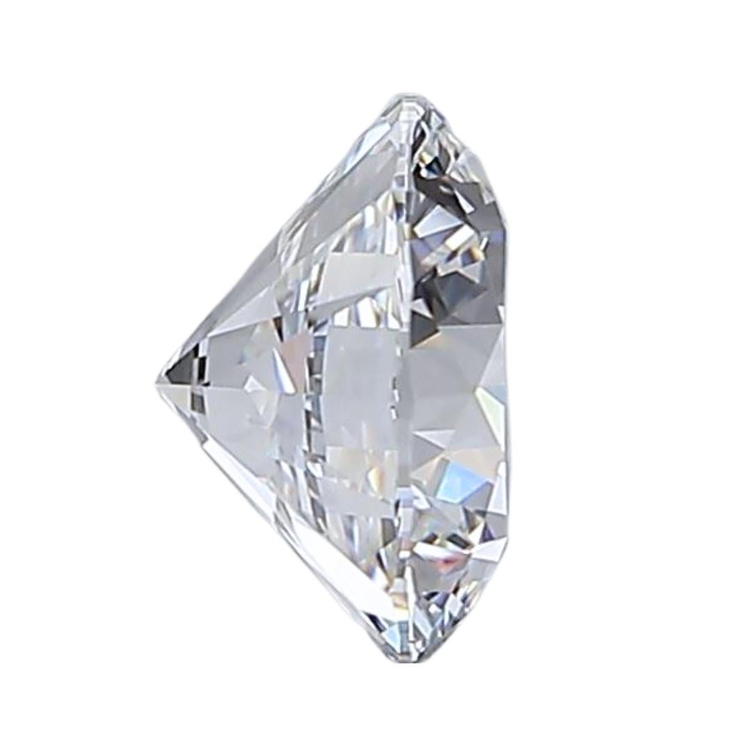 Brillant 1,12ct Ideal Cut Round Natural Diamond - GIA zertifiziert  (Rundschliff) im Angebot