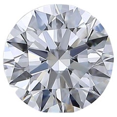 Brilliant 1.12ct Ideal Cut Round Natural Diamond - GIA Certified 