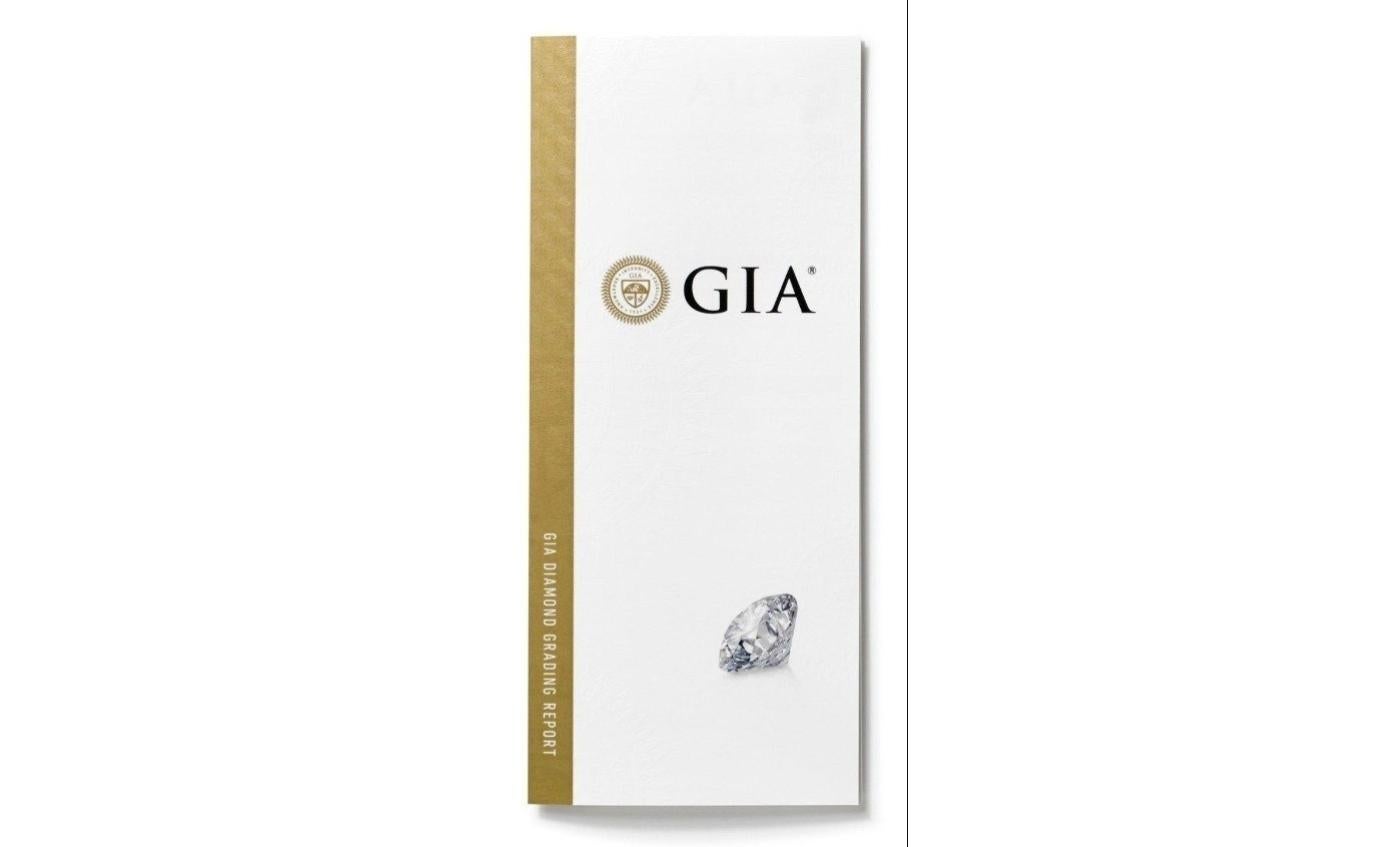 Brillant 1,33ct Diamant Halo Ring in 18k Gelbgold - GIA zertifiziert im Angebot 2
