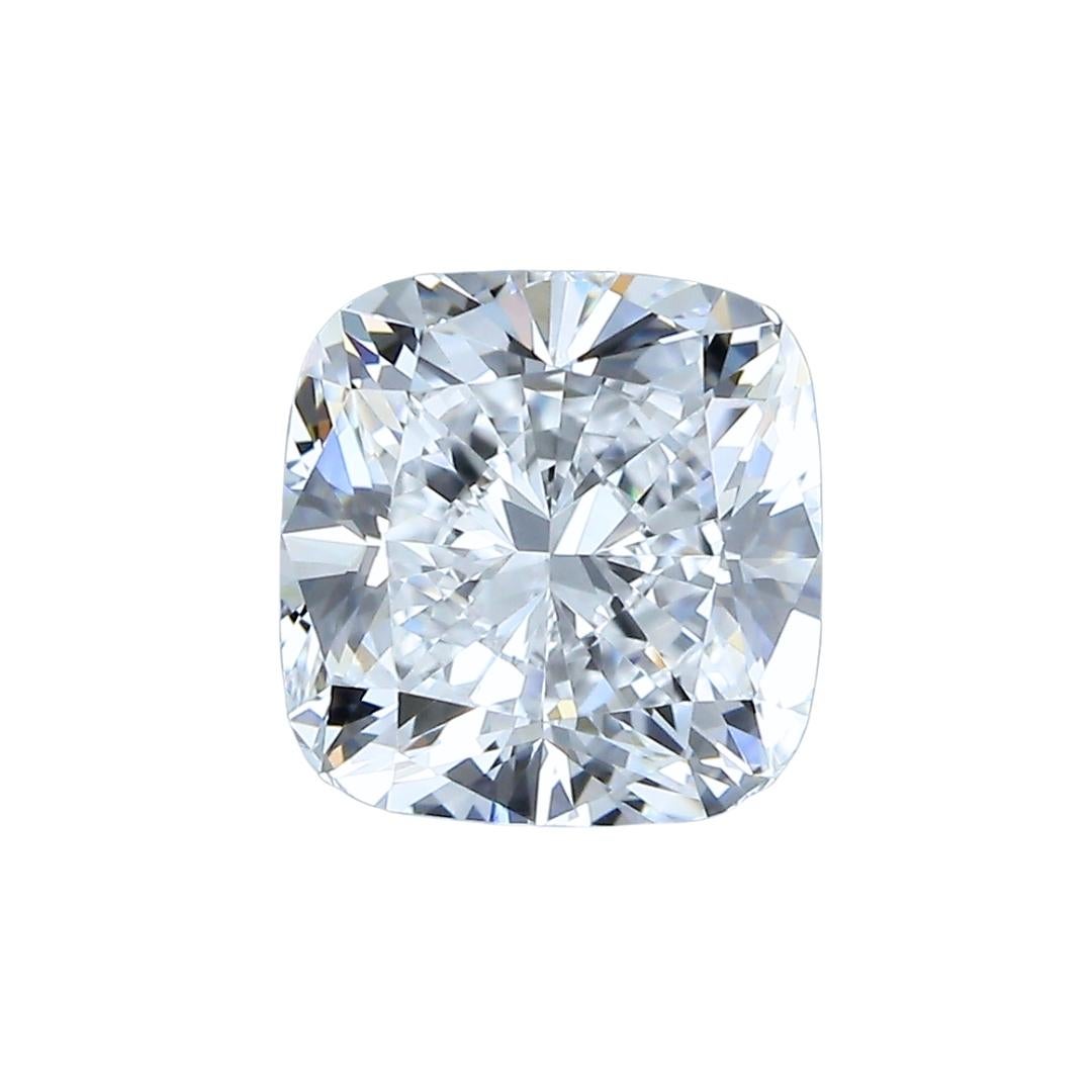 Brilliant 1.40ct Natural Cushion-Shaped Diamond - IGI Certified 4