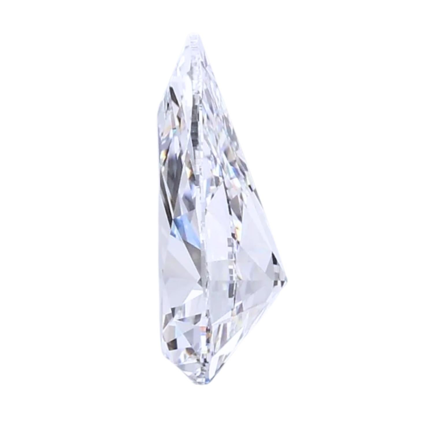 Brilliant 1.51ct Double Excellent Ideal Cut Pear-Shaped Diamond - GIA Certified Neuf - En vente à רמת גן, IL