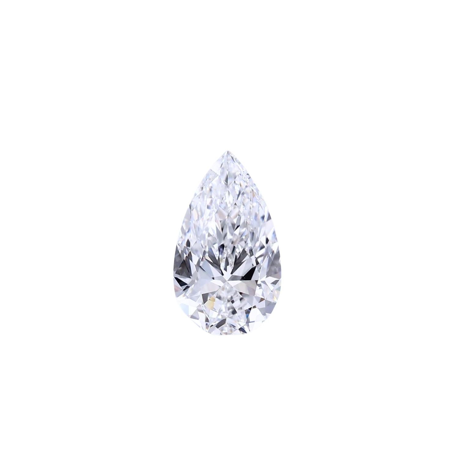 Brilliant 1.51ct Double Excellent Ideal Cut Pear-Shaped Diamond - GIA Certified en vente 2