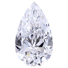 Brilliant 1.51ct Double Excellent Ideal Cut Pear-Shaped Diamond - GIA Certified