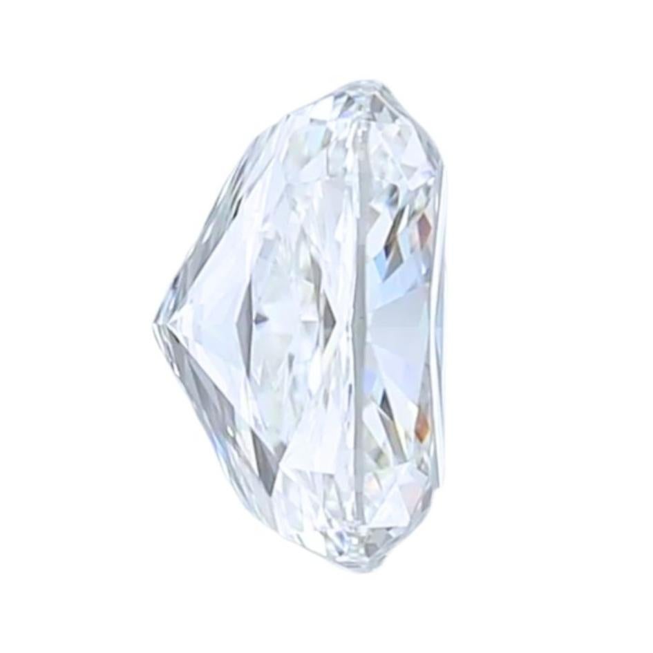 Brillant 1.52ct Doppelt exzellenter Idealschliff kissenförmiger Diamant (Kissenschliff) im Angebot
