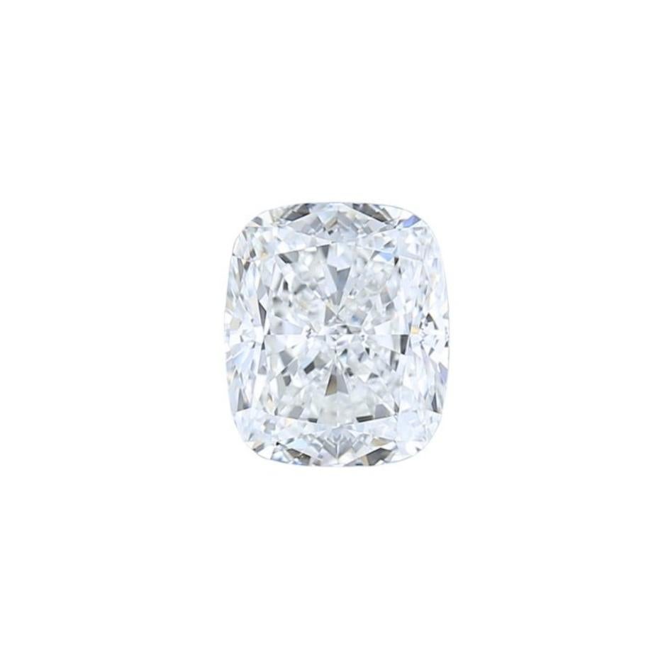 Brillant 1.52ct Doppelt exzellenter Idealschliff kissenförmiger Diamant im Angebot 2