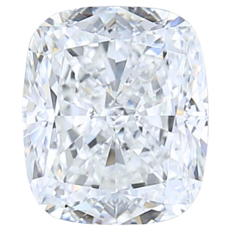Brilliante 1.52ct Doppio Eccellente Taglio Ideale a forma di Cuscino