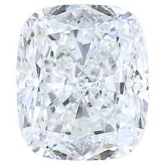Brillant 1.52ct Doppelt exzellenter Idealschliff kissenförmiger Diamant