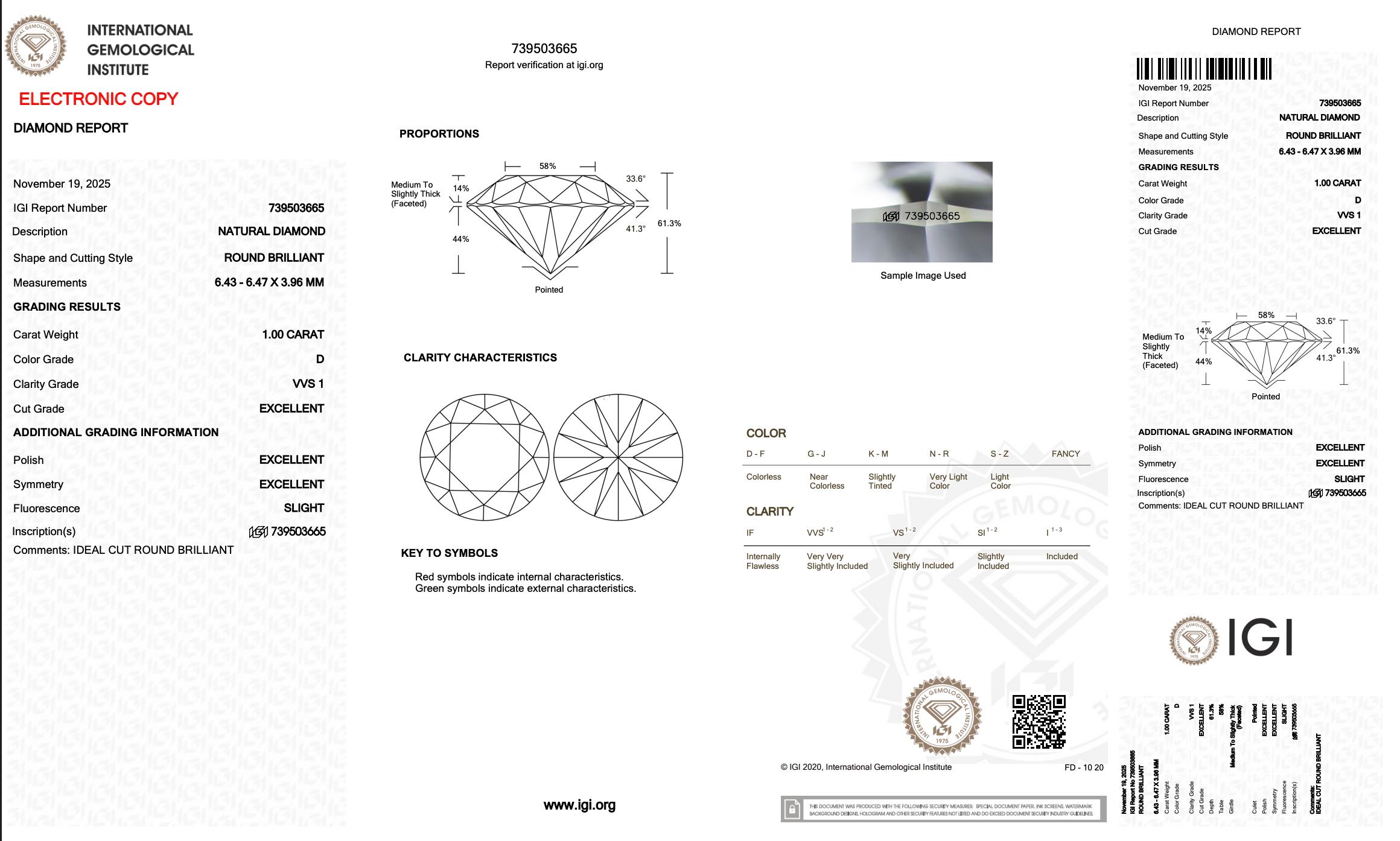 Brilliant 1.75ct Diamonds Pave Ring in 18k White Gold - IGI Certified Pour femmes en vente