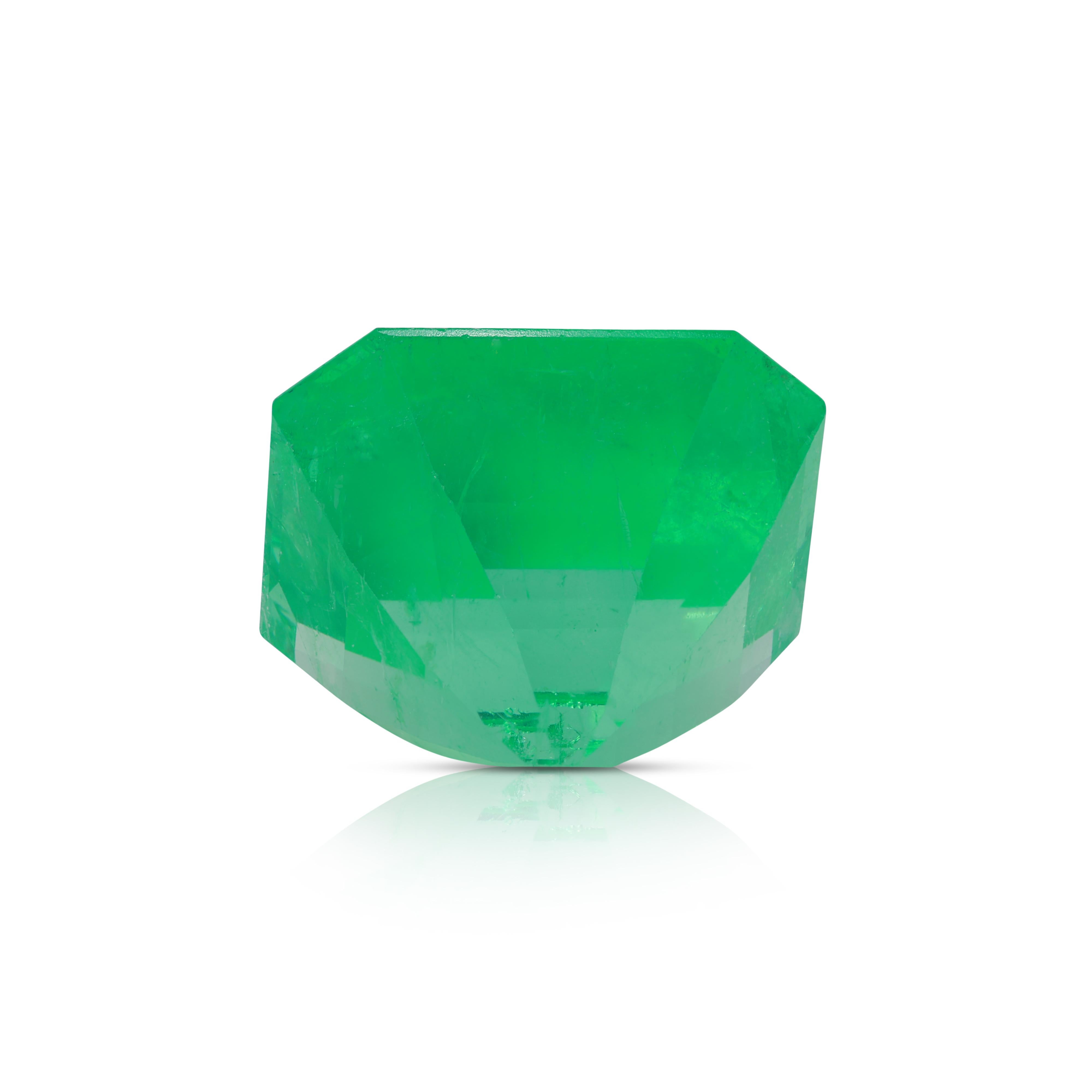Brillant 22,28ct Smaragd Edelstein Damen im Angebot