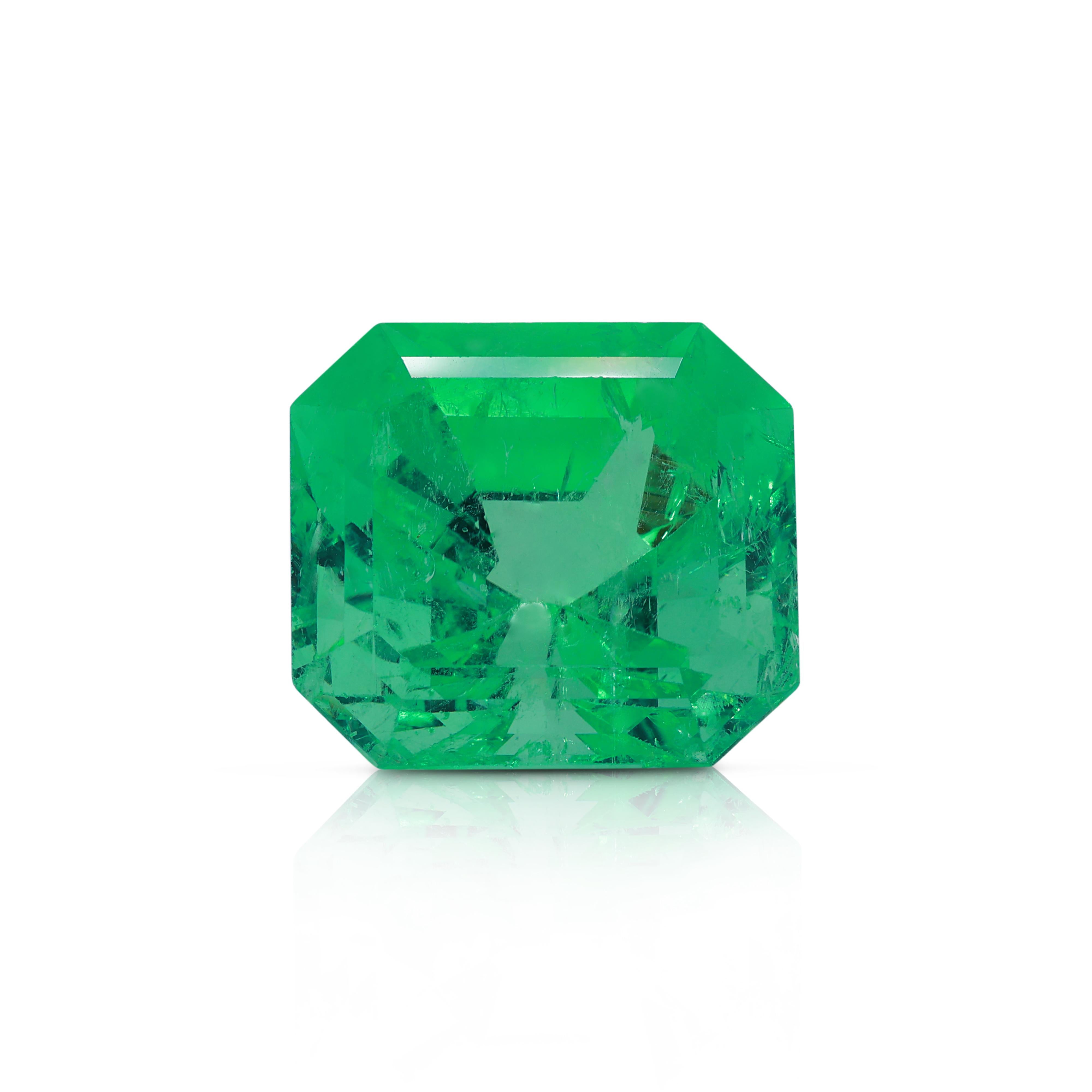 Brillant 22,28ct Smaragd Edelstein im Angebot 1