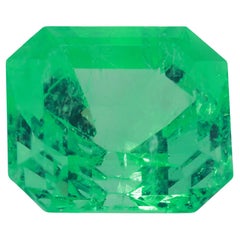 Pierre précieuse émeraude brillante 22,28 carats