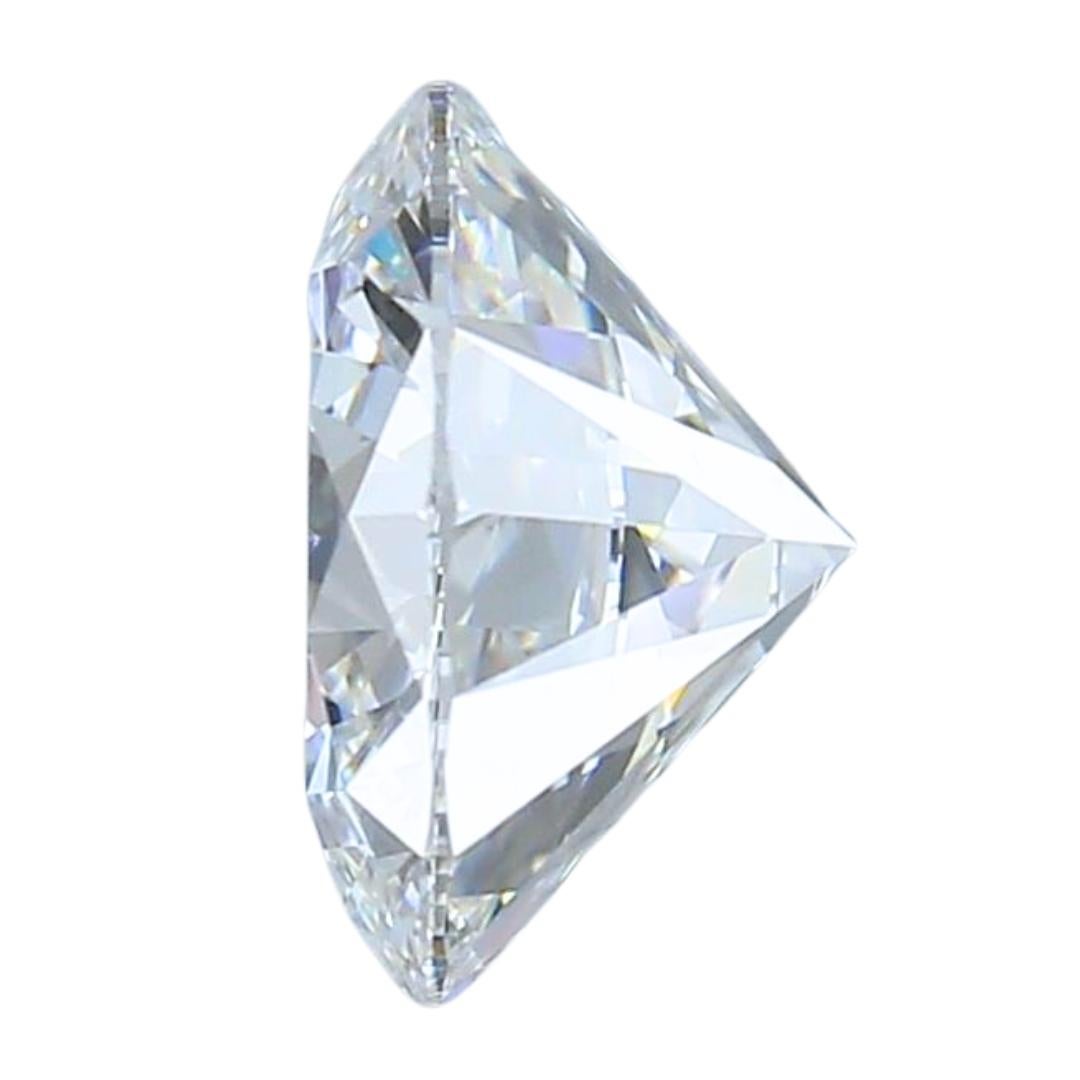 Brilliant 3.02ct Ideal Cut Round Diamond - GIA Certified In New Condition For Sale In רמת גן, IL