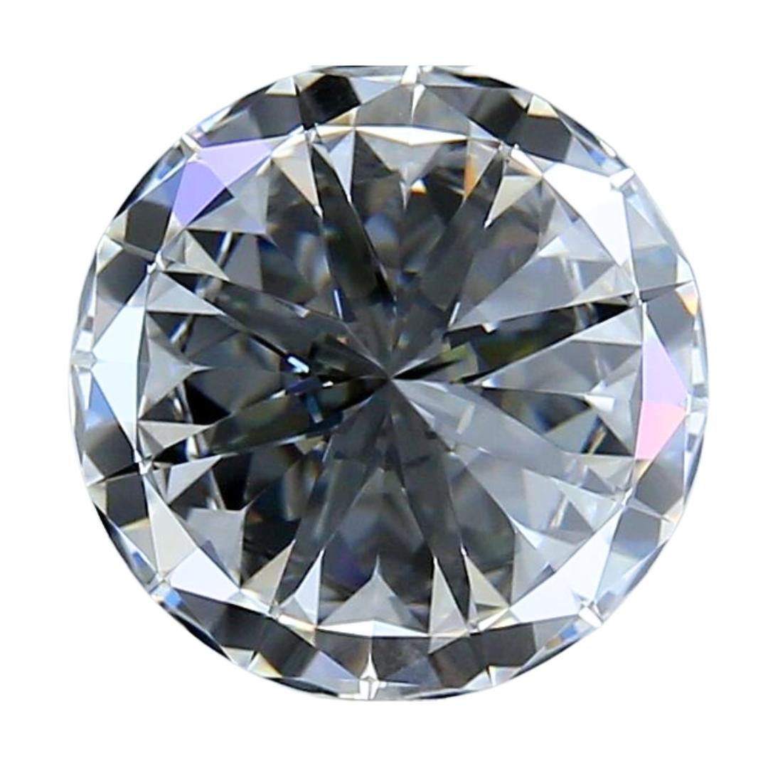 Brilliante 3,02ct Ideal Cut Round Diamond - Certifié GIA Pour femmes en vente